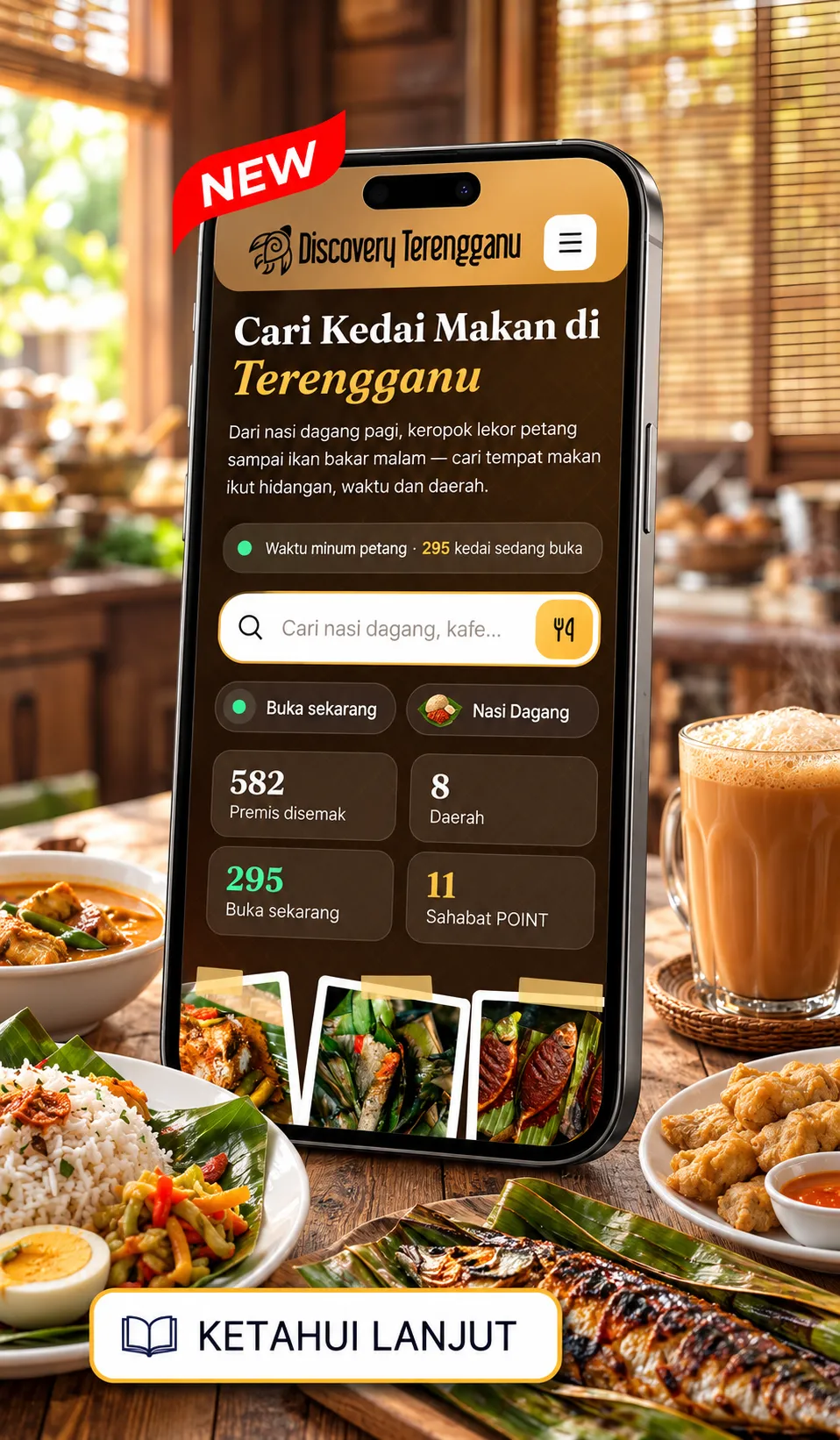 Cari kedai makan di Terengganu