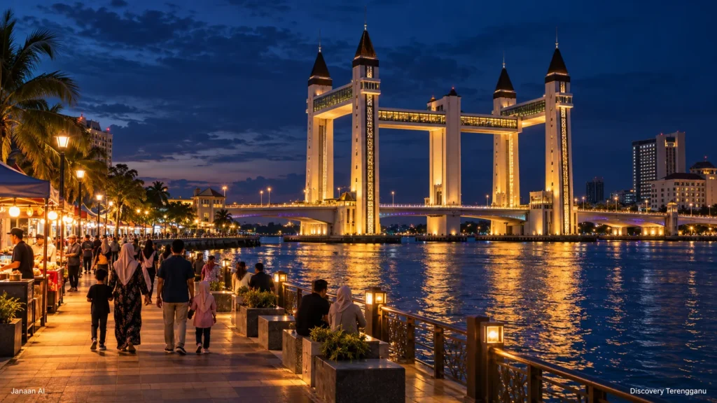 Kuala Terengganu waktu malam