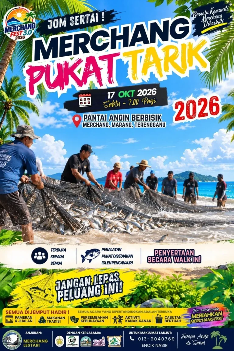 Poster Merchang Pukat Tarik Merchang Fest 3.0 2026