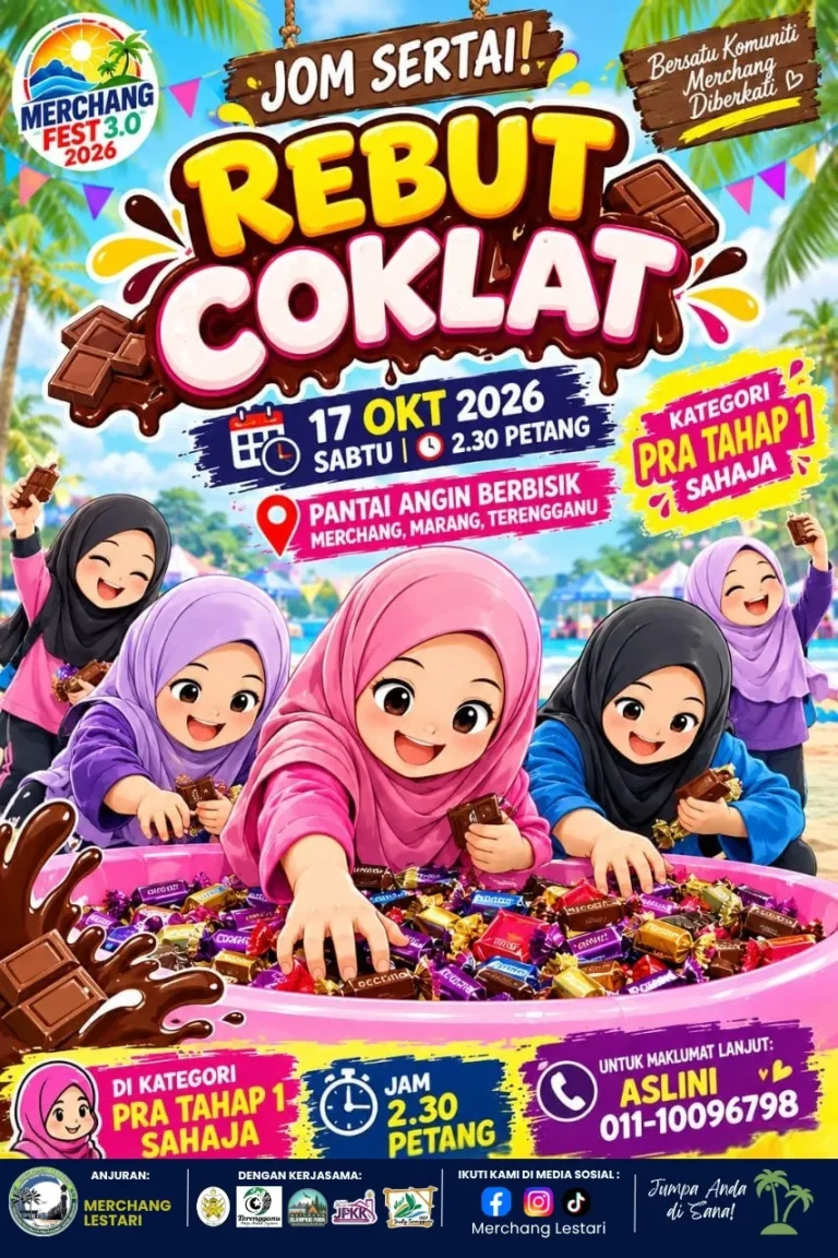 Poster Rebut Coklat Merchang Fest 3.0 2026