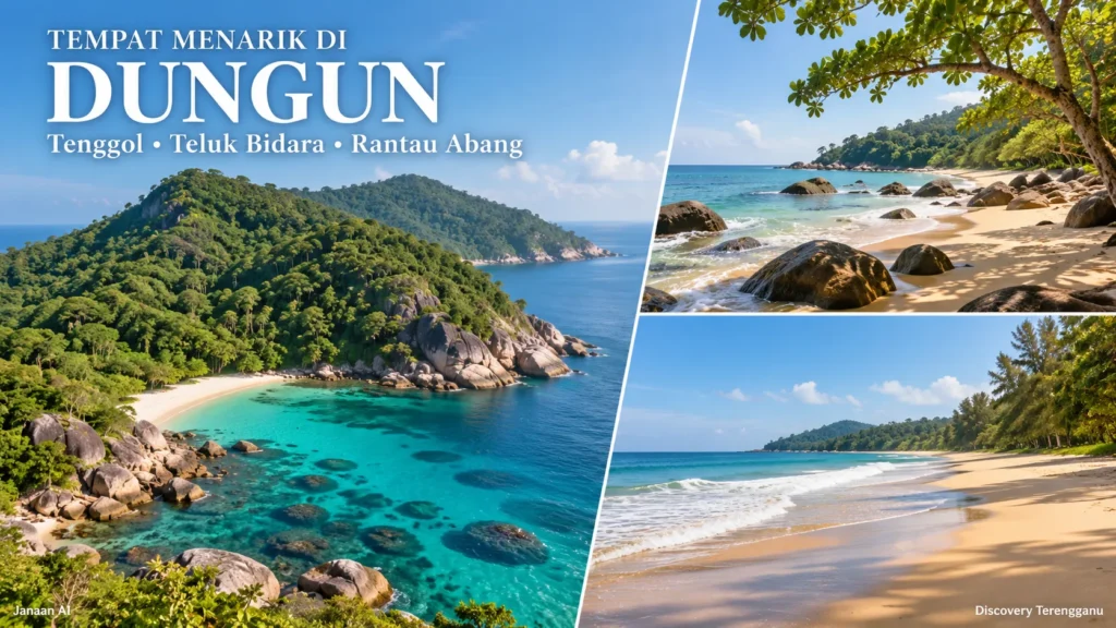 Tempat Menarik di Dungun Tenggol, Bidara & Rantau Abang